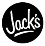 Logo showing “Jack’s” inside a black circle